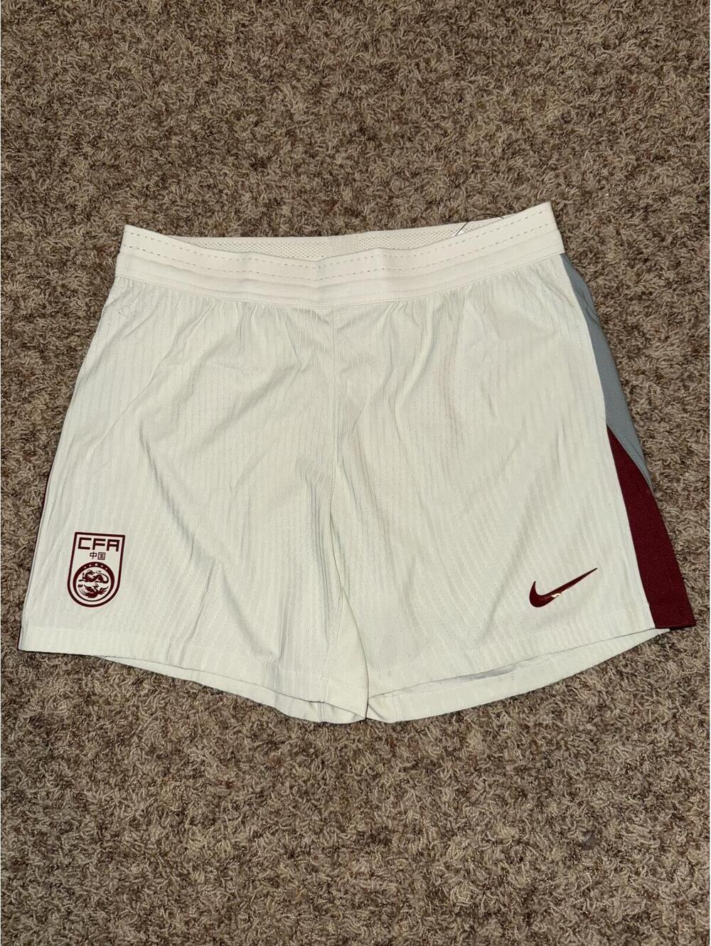 Nike Men’s China National Team Association Football Soccer Shorts Sample